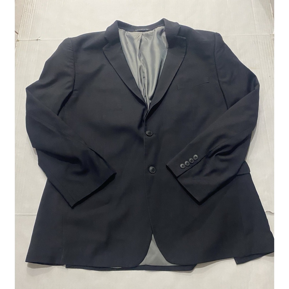 Perry Ellis Portfolio Men's Classic Black Jacket/Blazer. 46R